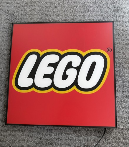 Lego leuchtreklame werbung - leuchtreklame,