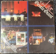 Vinyl: GENTLE GIANT - PLAYING THE FOOL - LIVE - DOPPEL-LP - GUTER ZUSTAND