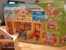 Playmobil Country 5418 - Reitstall - Aufklappspielbox - das Männlein fehlt
