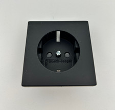 Busch-Jaeger Future Linear schwarz Abdeckung für UP Steckdose EBS n aus 20 EUCKS