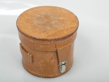 Hasselblad Objektiv Lederköcher leather case  h=8 d=9,5cm Hartleder Köcher
