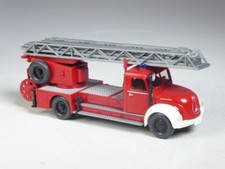 (DÄH) Wiking Magirus Rundhauber Einfachkabine Feuerwehr Drehleiter