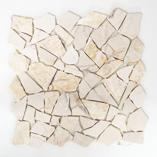 Bruch mosaik marmor fliese - mosaik,