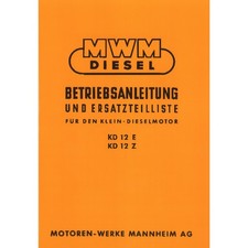 MWM Dieselmotor KD 12E und KD