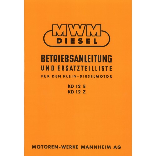 Mwm dieselmotor 12e und - mwm,