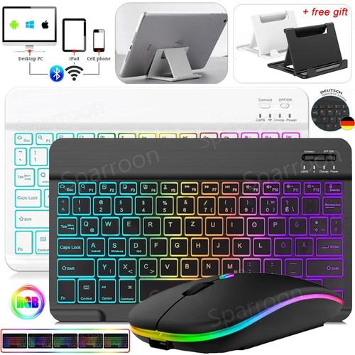 Qwertz beleuchtet tastatur - beleuchtet,