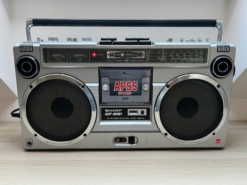 Sharp 9191x vintage boombox - vintage,