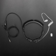 Kehlkopfmikrofon-Kopfhörer