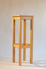 Barhocker Bistrohocker Blumenhocker Hocker kernbuche massiv holz 1199-7