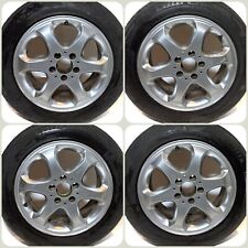 Mercedes E-Klasse W210 W124 Original Alu-Felgen Reifen 215/55 R16 LK 5x112 ET41