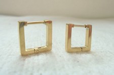 1 paar Ohrstecker Viereck