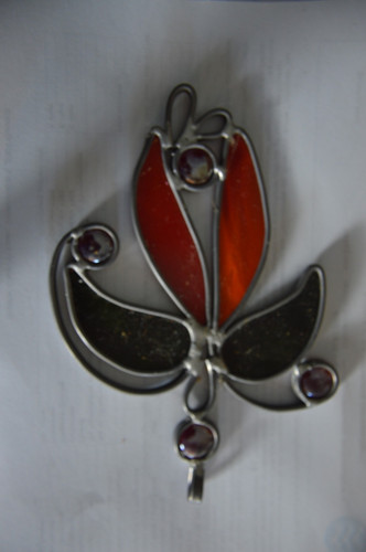Tiffany fensterdeko blume - fensterdeko, "blume"