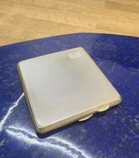 Antik Massives Englisches 925 Silber  Zigarettenetui