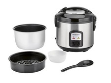 SILVERCREST Reiskocher Dämpfen  Reis Kochtopf  Dampfgarer 400 W