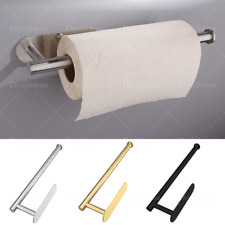 Küchenrollenhalter Edelstahl Papierrolle Handtuchhalter Wandhalterung ohneBohren