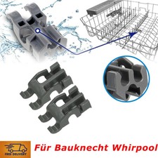 Spülmaschine Whirlpool Korbhalter Ersatzteile 4 Stk. für Bauknecht 481010600198