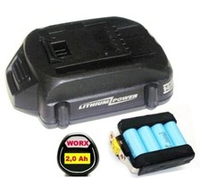 Zellentausch für WORX  Akku 14,4 V 2,0 Ah Li mit Samsung Zellen  2000 mAh