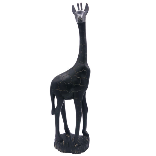 Stilvolle giraffenfigur aus - stilvolle,