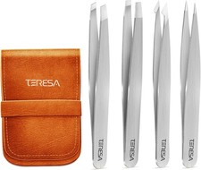 4er Pinzetten Zupfpinzette