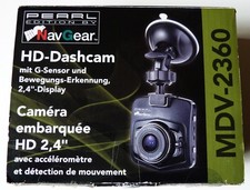 HD-Dashcam MDV-2360 mit G Sensor-Bewegungserkennung 2,4"-Display 16GB micro SD