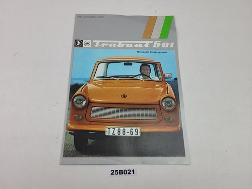 Prospekt trabant 601 ifa - trabant,