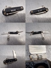 altes Messer Taschenmesser markiert "Löwe"  Gustav Spitzer Solingen??