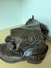Belstaff, Stiefel, Damen, Gr. 41 Trailmaster, braun, Leder, Boots  Darkbrown