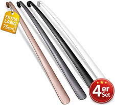 4 Stück Schuhlöffel 75cm
