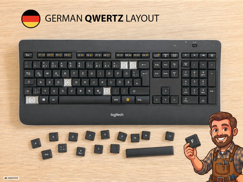 Logitech k800 mx800 qwertz - k800,