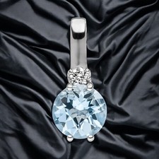 Anhänger 585 Gold Weißgold 1