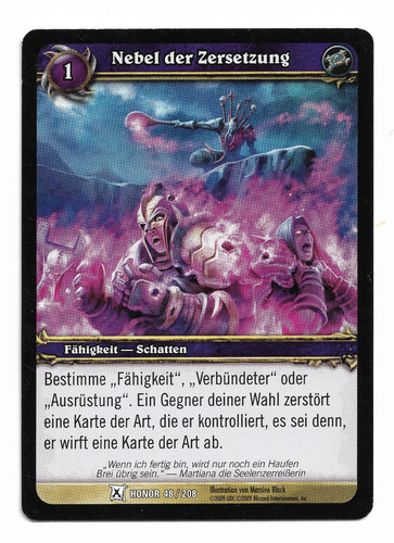 Nebel der zersetzung 208 - der,