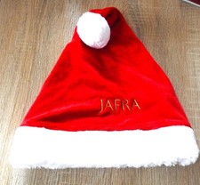 Jafra Nikolaus Mütze rot 34 x 28 cm