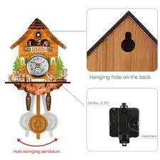 (CM002)Antike Kuckucksuhr Aus