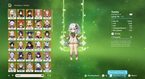 Genshin impact account ex - account,