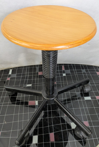 Vintage werkstatthocker - vintage,