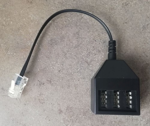 Telefonadapter rj45 tae nfn - rj45, zu