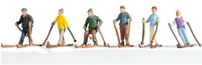 NOCH 15828 Skifahrer 6 Figuren
