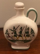 Ulmer Keramik Krug / Kanne für August Faller K.G., Waldkirch, Jagdszene