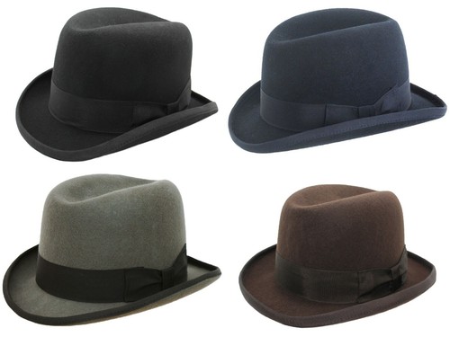 Hochwertiger wollhut homburg - hochwertiger,