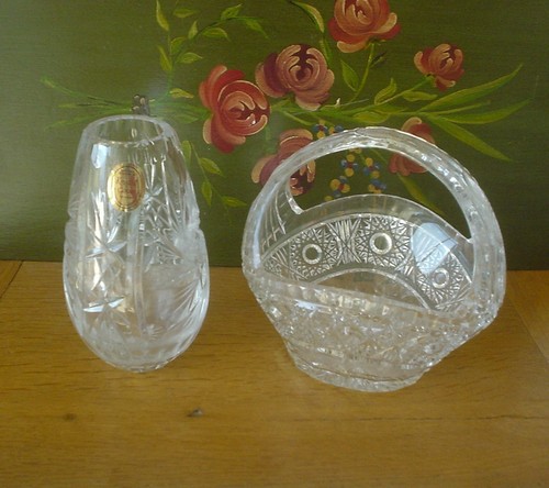 Bleikristall schale vase - bleikristall-schale,