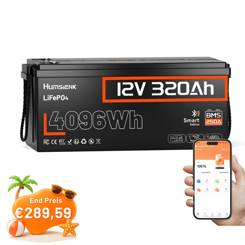 4096wh 12v 320ah - 12v,