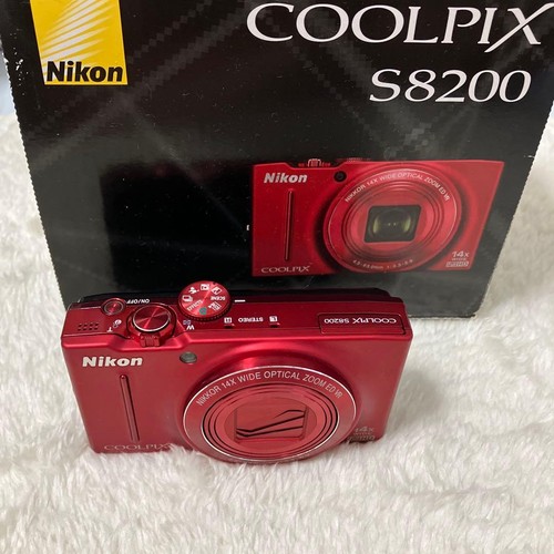 Nikon coolpix s8200 rot - nikon,