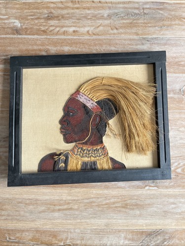 Vintage afrika relief - vintage,