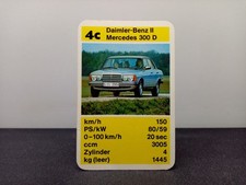 Quartett Einzelkarte Mercedes