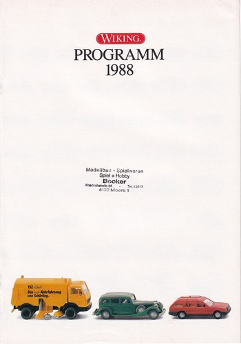Wiking programm 1988 - wiking,