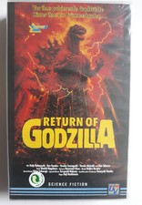 Return of Godzilla VHS 1984