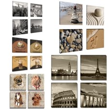 Bilder Sets 4 Teile a 20x20cm
