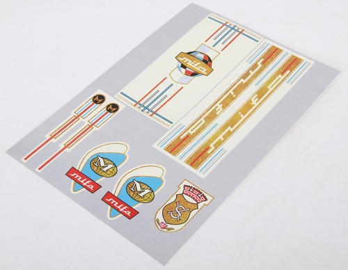 Mifa decals sticker gold - mifa,