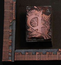 Galvano Druckstock Klischee Druckplatte Drucken Stempel letterpress imprimerie