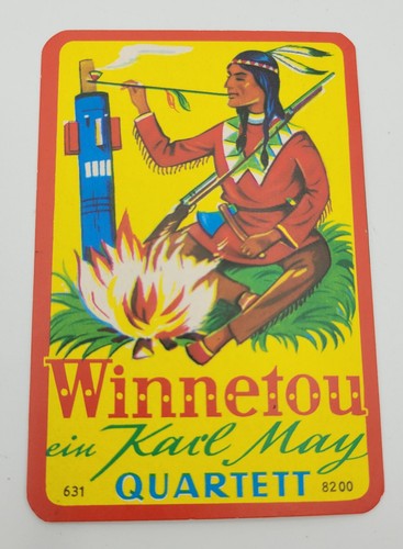 Vtg quartett winnetou karl - winnetou, may